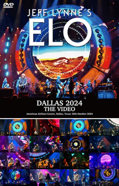 Photo1: JEFF LYNNE'S ELO - DALLAS 2024 THE VIDEO DVDR [Uxbridge 2345] (1)