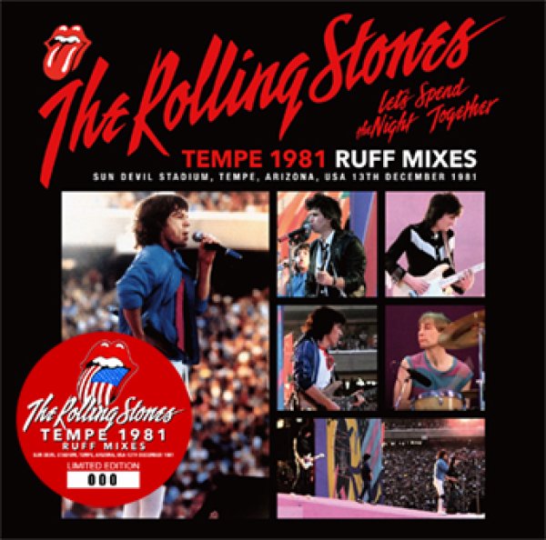 Photo1: THE ROLLING STONES - TEMPE 1981: RUFF MIXES 2CD (1)