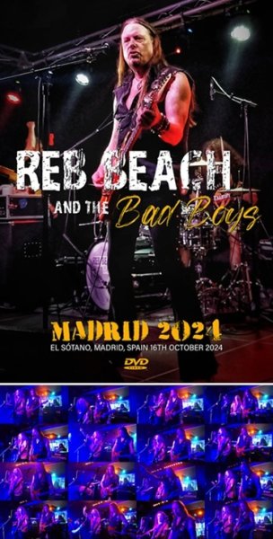 Photo1: REB BEACH AND THE BAD BOYS - MADRID 2024 DVDR [Shades 2110] (1)