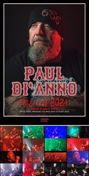 Photo1: PAUL DI’ANNO - KRAKOW 2024: THE LAST GIG DVDR [Shades 2109] (1)