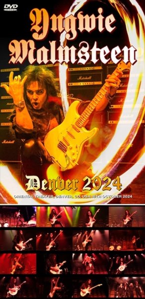 Photo1: YNGWIE MALMSTEEN - DENVER 2024 DVDR [Shades 2111] (1)