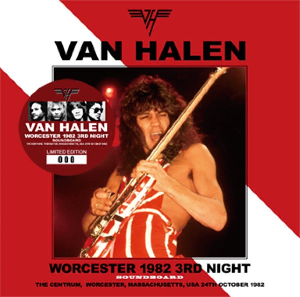 Photo1: VAN HALEN - WORCESTER 1982 3RD NIGHT Soundboard 2CD [ZODIAC 701] (1)