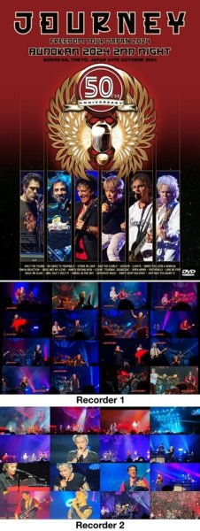 Photo1: JOURNEY - BUDOKAN 2024 2ND NIGHT 2DVDR [Uxbridge 2350] (1)