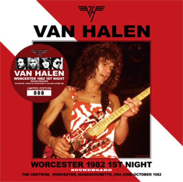 Photo1: VAN HALEN - WORCESTER 1982 1ST NIGHT SOUNDBOARD 2CD [ZODIAC 700] (1)