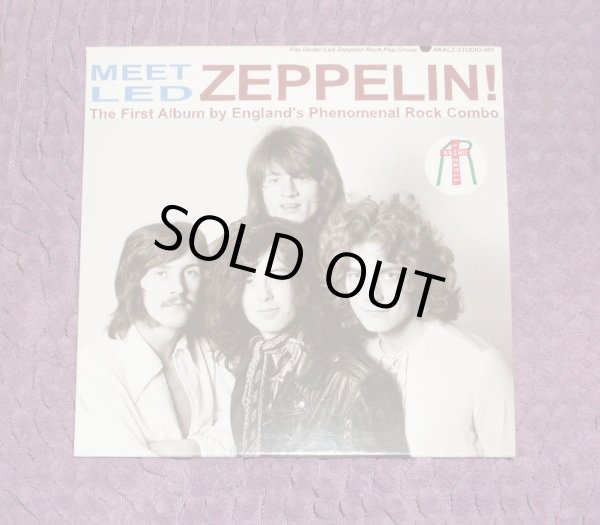 Photo1: LED ZEPPELIN - MEET LED ZEPPELIN CD 2nd EDITION [AKASHIC / TARANTURA] ★★★STOCK ITEM / OUT OF PRINT / VERY RARE★★★ (1)