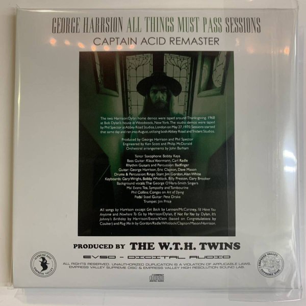Photo2: GEORGE HARRISON - ALL THINGS MUST PASS SESSIONS captain acid remaster 5CD [EMPRESS VALLEY ] (2)