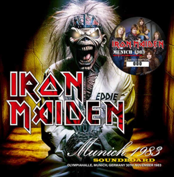 Photo1: IRON MAIDEN - MUNICH 1983 SOUNDBOARD 2CD [ZODIAC 703] (1)