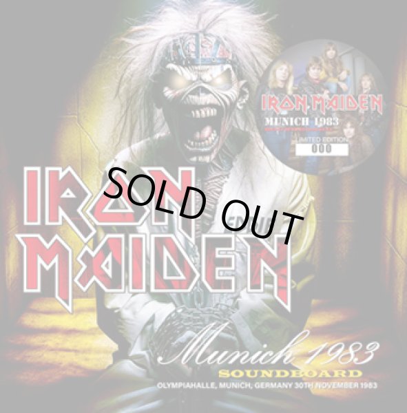 Photo1: IRON MAIDEN - MUNICH 1983 SOUNDBOARD 2CD [ZODIAC 703] ★★★STOCK ITEM / HOT WINTER SALE★★★ (1)