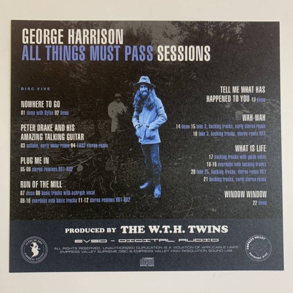 Photo5: GEORGE HARRISON - ALL THINGS MUST PASS SESSIONS captain acid remaster 5CD [EMPRESS VALLEY ] (5)