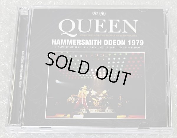 Photo1: QUEEN - HAMMERSMITH ODEON 1979 2CD plus Bonus DVDR "HAMMERSMITH ODEON 1979: THE VIDEO"  [Wardour-307] ★★★STOCK ITEM / OUT OF PRINT / HOT SPRING SALE★★★ (1)