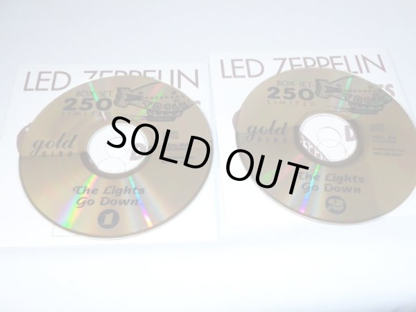 Photo4: LED ZEPPELIN -  THE LIGHTS GO DOWN 2CD BOX SET LIMITED 250 ONLY GOLD CDs [TDOLZ] ★★★STOCK ITEM / OUT OF PRINT★★★ (4)