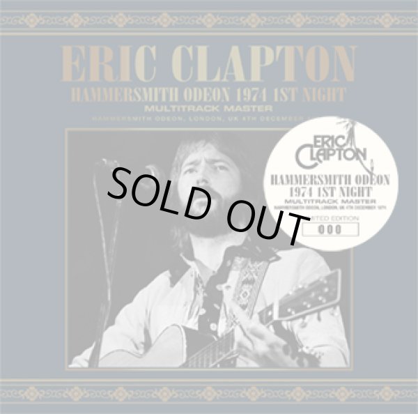 Photo1: ERIC CLAPTON - HAMMERSMITH ODEON 1974 1ST NIGHT: MULTITRACK MASTER 2CD [Beano-294] ★★★STOCK ITEM / HOT WINTER SALE★★★ (1)