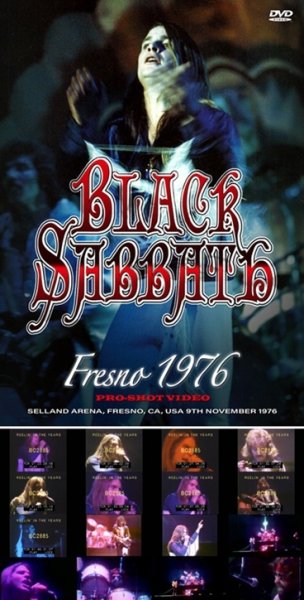 Photo1: BLACK SABBATH - FRESNO 1976: PRO-SHOT VIDEO DVDR [Shades 2126] (1)