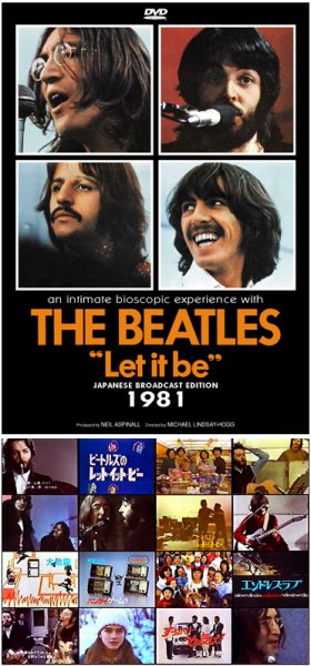 Photo1: THE BEATLES - LET IT BE: JAPANESE BROADCAST EDITION 1981 トールDVDR (1)