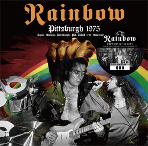 Photo1: RAINBOW - PITTSBURGH 1975 2CD [RISING ARROW-075] (1)