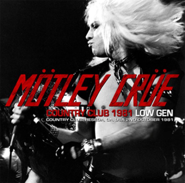 Photo1: MOTLEY CRUE - COUNTRY CLUB 1981: LOW GEN CDR [Shades 1796] (1)