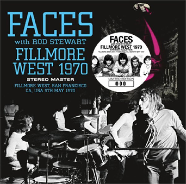 Photo1: FACES - FILLMORE WEST 1970: STEREO MASTER CD [Wardour-639] (1)