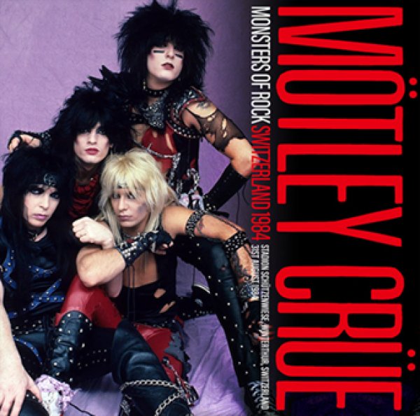 Photo1: MOTLEY CRUE - MONSTERS OF ROCK SWITZERLAND 1984 CDR [Shades 1810] (1)