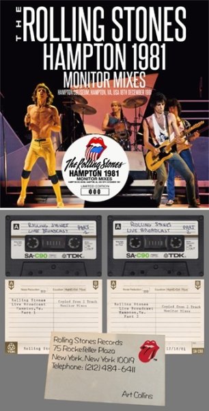 Photo1: THE ROLLING STONES - HAMPTON 1981: MONITOR MIXES 2CD (1)