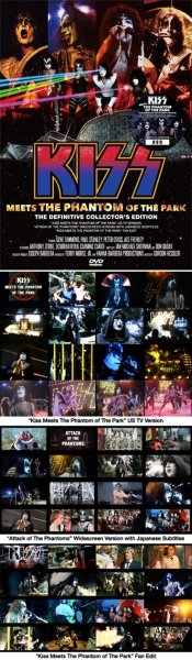 Photo1: KISS - MEETS THE PHANTOM OF THE PARK: THE DEFINITIVE COLLECTOR'S EDITION 3DVD [ZODIAC 706/707/708] (1)