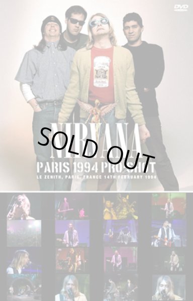 Photo2: NIRVANA - PARIS 1994 2CD plus Bonus DVDR "PARIS 1994 PRO-SHOT" [ZODIAC 709] ★★★STOCK ITEM / HOT WINTER SALE★★★ (2)