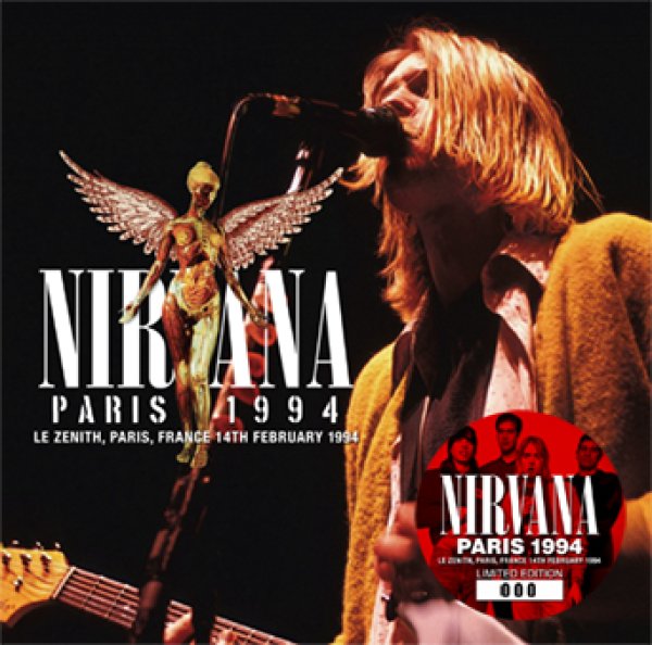 Photo1: NIRVANA - PARIS 1994 2CD plus Bonus DVDR "PARIS 1994 PRO-SHOT" [ZODIAC 709] (1)