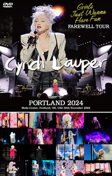 Photo1: CYNDI LAUPER - PORTLAND 2024 DVDR [Uxbridge 2364] (1)