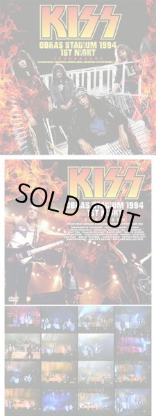 Photo1: KISS - OBRAS STADIUM 1994 1ST NIGHT: SOUNDBOARD 2CD plus Bonus DVDR "OBRAS STADIUM 1994 1ST NIGHT: THE VIDEO" [ZODIAC 589] ★★★STOCK ITEM / HOT SPRING SALE★★★ (1)