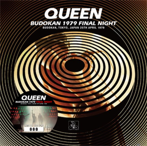 Photo1: QUEEN - BUDOKAN 1979 FINAL NIGHT 2CD New Source plus Bonus DVDR "BUDOKAN 1979 TV BROADCAST DEFINITIVE MASTER" [Wardour-645] (1)