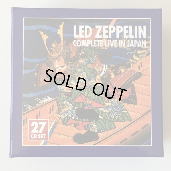 Photo1: LED ZEPPELIN -  COMPLETE LIVE IN JAPAN 1971-1972 box set 27CD [LAST STAND DISC] ★★★STOCK ITEM / OUT OF PRINT / VERY RARE★★★ (1)