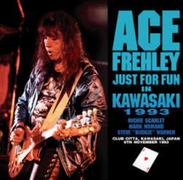 Photo2: ACE FREHLEY - JUST FOR FUN JAPAN TOUR 1993 2CD + Bonus CDR "JUST FOR FUN IN KAWASAKI 1993  [ZODIAC] (2)