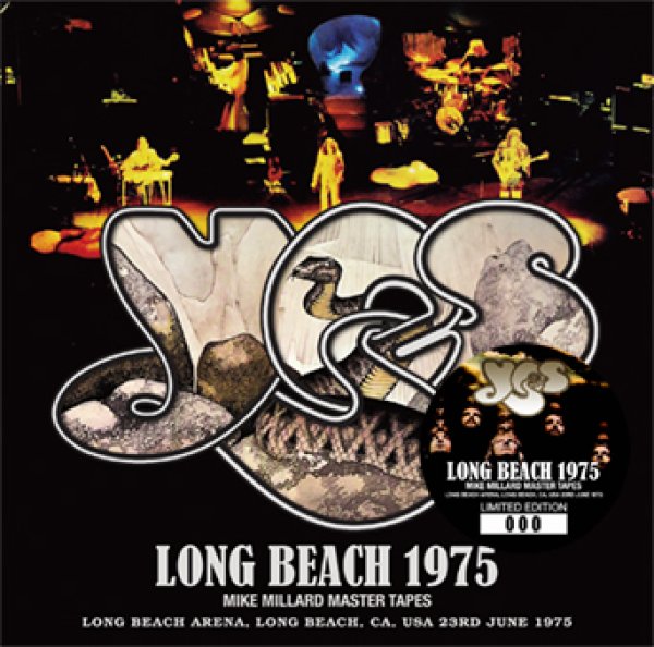 Photo1: YES - LONG BEACH 1975: MIKE MILLARD MASTER TAPES 2CD [Virtuoso 519/520] ★★★STOCK ITEM / HOT WINTER SALE★★★ (1)