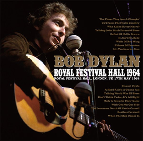 Photo1: BOB DYLAN - ROYAL FESTIVAL HALL 1964 2CD (1)