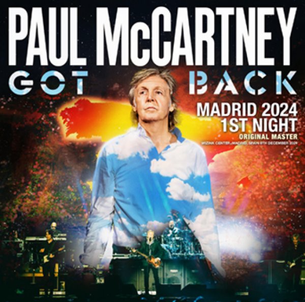 Photo1: PAUL McCARTNEY - MADRID 2024 1ST NIGHT: ORIGINAL MASTER 2CDR [Uxbridge 2380] (1)