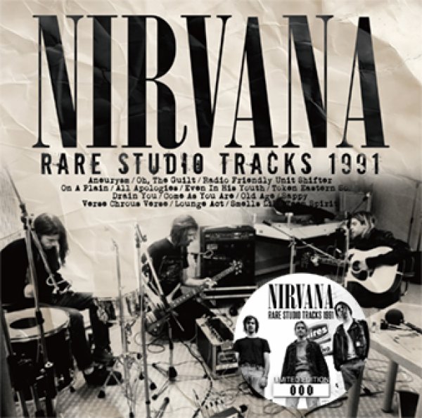 Photo1: NIRVANA - RARE STUDIO TRACKS 1991 CD [ZODIAC 713] (1)