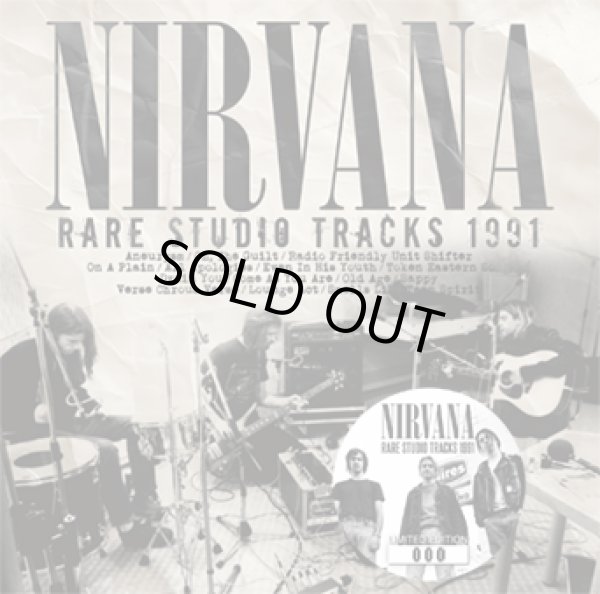 Photo1: NIRVANA - RARE STUDIO TRACKS 1991 CD [ZODIAC 713] ★★★STOCK ITEM / OUT OF PRINT ★★★ (1)