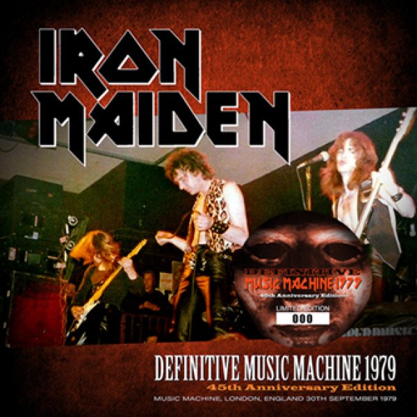 Photo1: IRON MAIDEN - DEFINITIVE MUSIC MACHINE 1979: 45TH ANNIVERSARY EDITION CD [ZODIAC 712] (1)