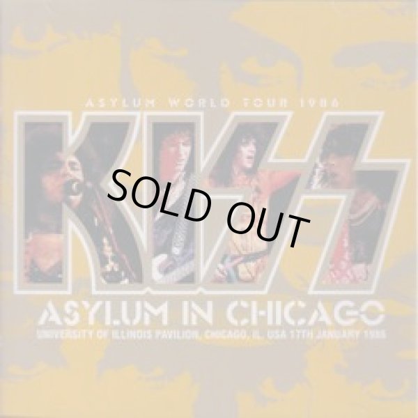 Photo1: KISS - ASYLUM IN CHICAGO 2CD [ZODIAC 086] ★★★STOCK ITEM / HOT WINTER SALE / OUT OF PRINT★★★ (1)