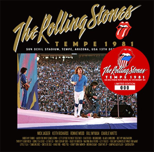 Photo1: THE ROLLING STONES - TEMPE 1981 2CD ★★★STOCK ITEM / HOT WINTER SALE / OUT OF PRINT★★★ (1)