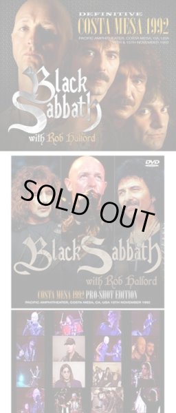 Photo2:  BLACK SABBATH with ROB HALFORD - DEFINITIVE COSTA MESA 1992 3CD plus Bonus Bonus DVDR [ZODIAC 380] ★★★STOCK ITEM / HOT WINTER SALE★★★ (2)