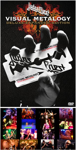 Photo1: JUDAS PRIEST - VISUAL METALOGY: DELUXE EXPANDED EDITION 2DVD (1)