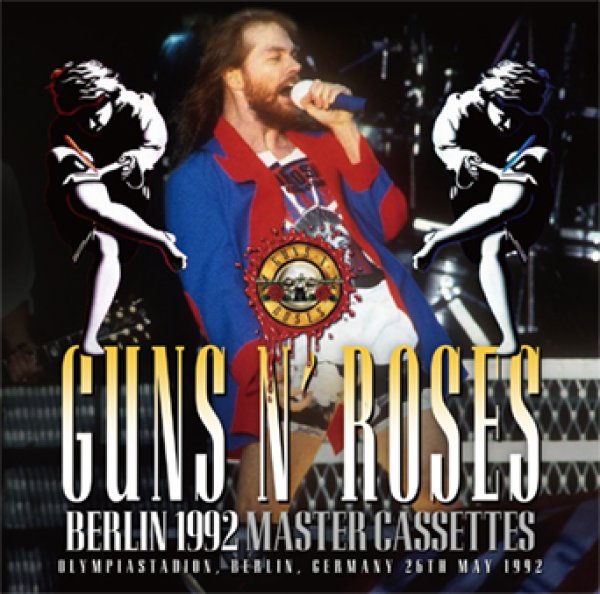 Photo1: GUNS N' ROSES - BERLIN 1992 MASTER CASSETTES 2CD [ZODIAC 660] (1)