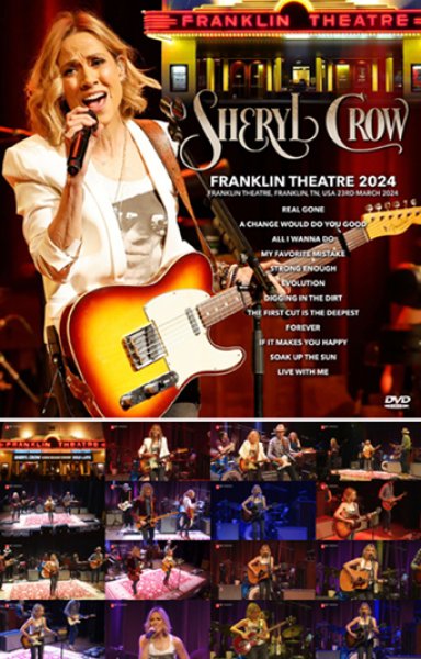 Photo1: SHERYL CROW - FRANKLIN THEATRE 2024 DVDR [Uxbridge 2392] (1)