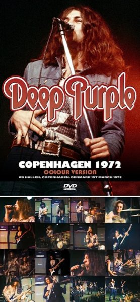 Photo1: DEEP PURPLE - COPENHAGEN 1972: COLOUR VERSION DVDR [Shades 2152] (1)