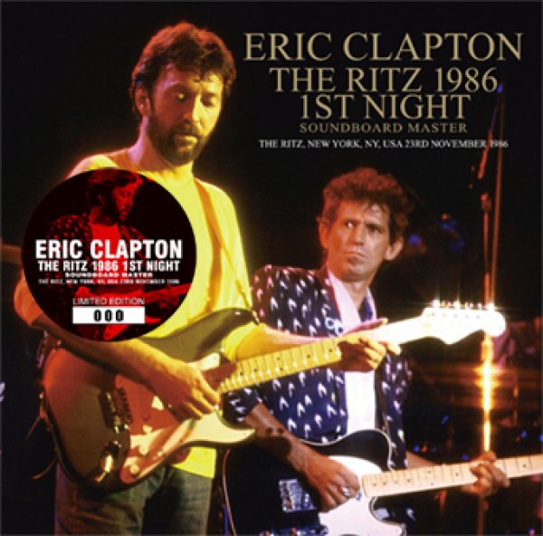 Photo1: ERIC CLAPTON - THE RITZ 1986 1ST NIGHT: SOUNDBOARD MASTER 2CD [Beano-301] (1)