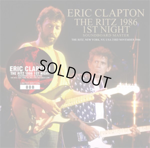 Photo1: ERIC CLAPTON - THE RITZ 1986 1ST NIGHT: SOUNDBOARD MASTER 2CD [Beano-301] ★★★STOCK ITEM / HOT SPRING SALE★★★ (1)