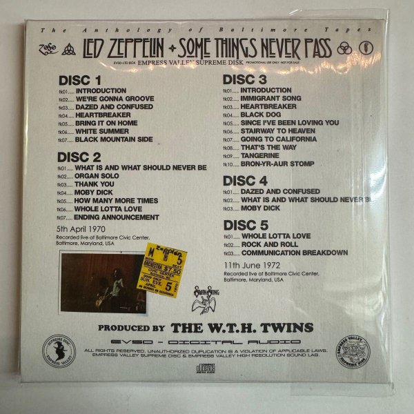 Photo3: LED ZEPPELIN - SOME THINGS NEVER PASS 9CD BOX [EMPRESS VALLEY] (3)