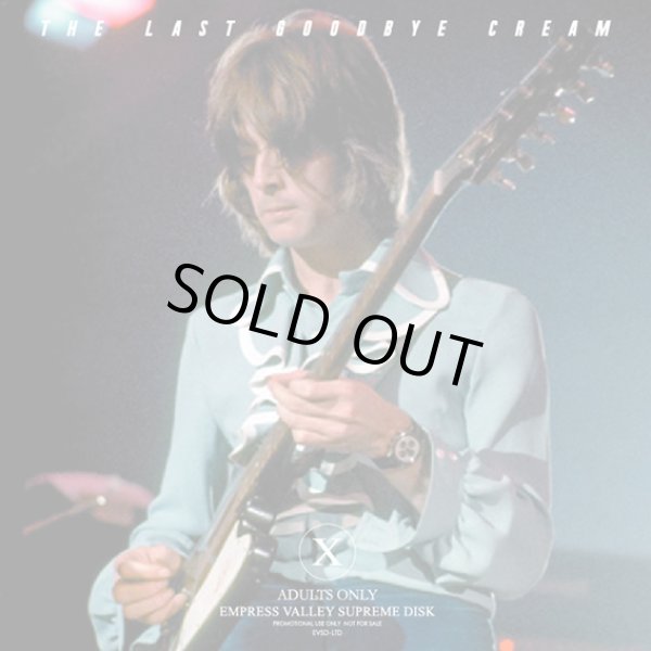 Photo1: CREAM - THE LAST SAY GOODBYE CD [EMPRESS VALLEY] ★★★STOCK ITEM / OUT OF PRINT★★★ (1)