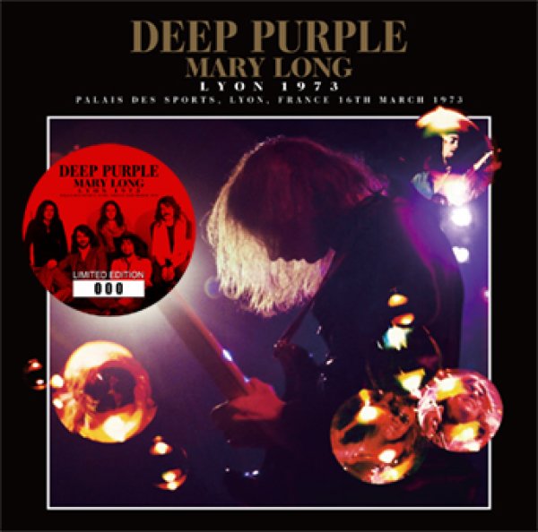 Photo1: DEEP PURPLE - MARY LONG: LYON 1973 CD [Darker Than Blue 342] (1)