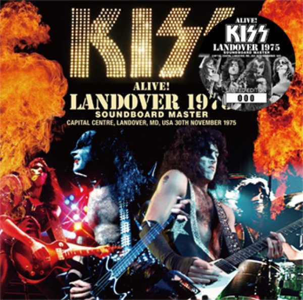 Photo1: KISS - LANDOVER 1975 SOUNDBOARD MASTER CD [ZODIAC 716] (1)